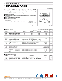 Datasheet DD25F80 производства SanRex